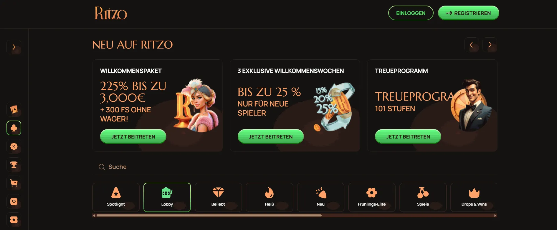 Legales Online Casino Ritzo Legales Casino Ritzo